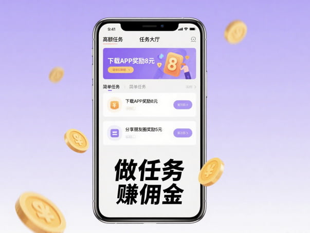做任务赚佣金的正规平台